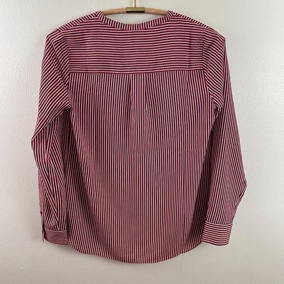 CAbi Franklin Patriot Stripe Blouse Size Small - Picture 7 of 8